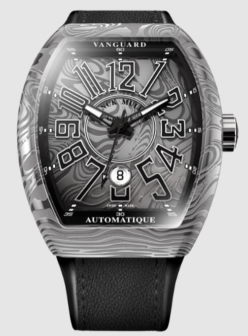 FRANCK MULLER Vanguard Damascus Steel V 45 SC DT DAMAS (NR) Replica Watch